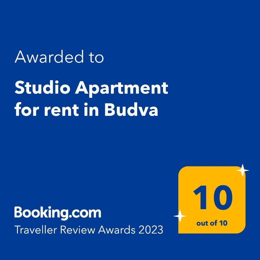Studio Apartment For Rent In Budva Eksteriør bilde